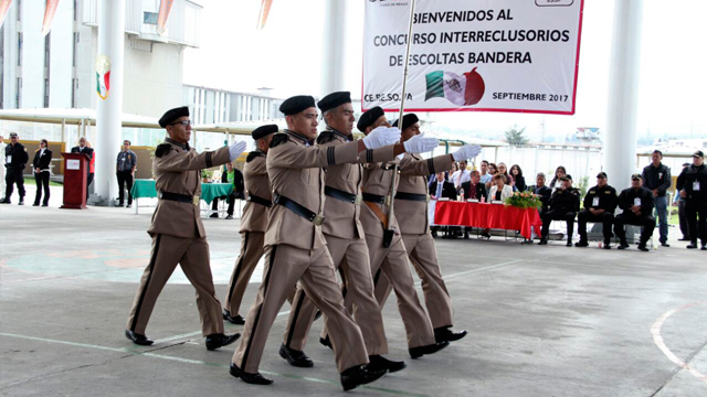 Reclusorios De La Cdmx Inician Festejos Patrios Con Concurso De Escoltas De Bandera 7503